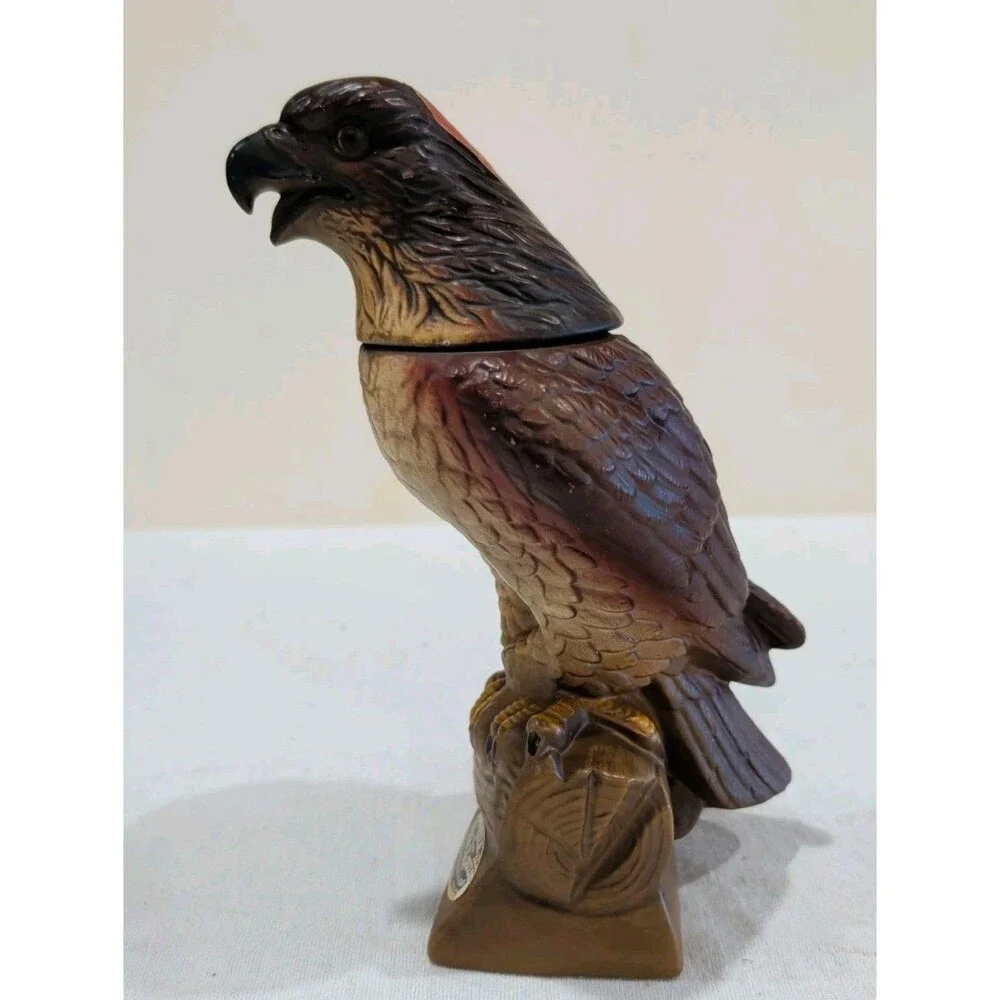 Vintage 1975 Especial Gavilan Hawk Tequila Decanter OMB Liquor Royal Haliburton